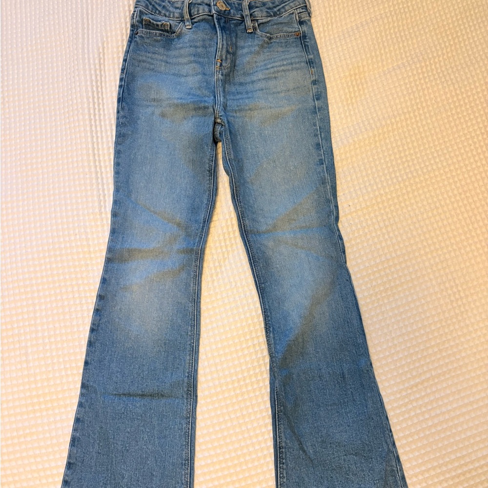 Old Navy Light Blue Flare Jeans